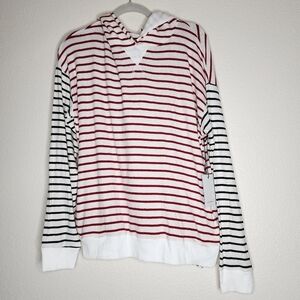 HYE PARK and LUNE Striped Hoodie 3